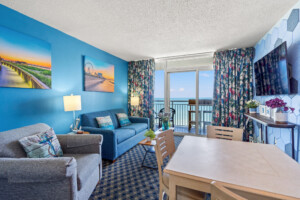 Camelot By The Sea Resort 1505 - Oceanfront Livingroom