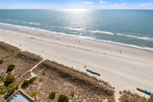 Beach Cove Resort 1606 - Oceanfront Balcony View