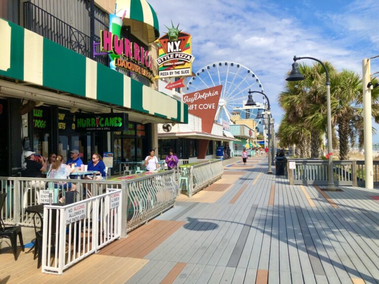 Myrtle Beach Boardwalk and Promenade Sidewalk