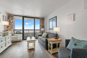 Compass Cove Resort Unit 856 - Oceanfront Living Room