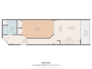 Beach Cove Resort 920 - Floor Plan Beach Cove Resort 920 - Floor Plan